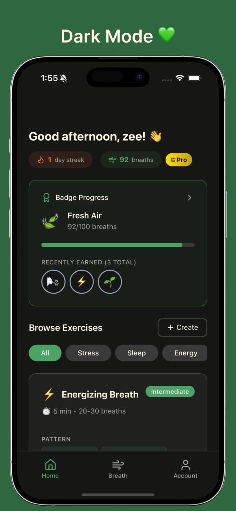 Daily breathwork app: simple routines that actually fit your day