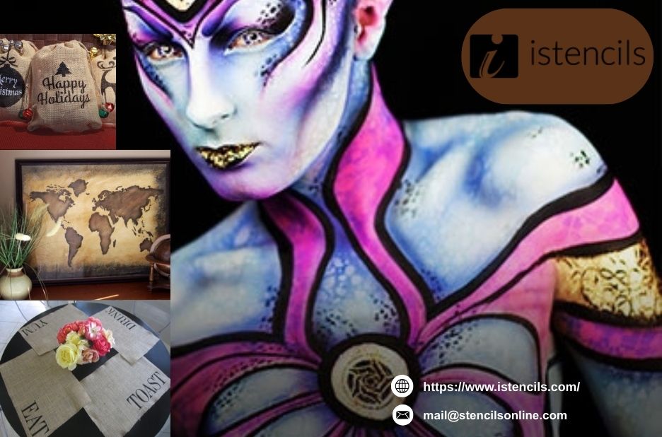 Create stunning events with versatile stencils for body art Create stunning events with versatile stencils for body art