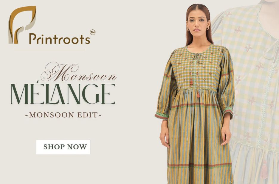 Timeless style: cotton dresses with hand block prints Timeless style: cotton dresses with hand block prints
