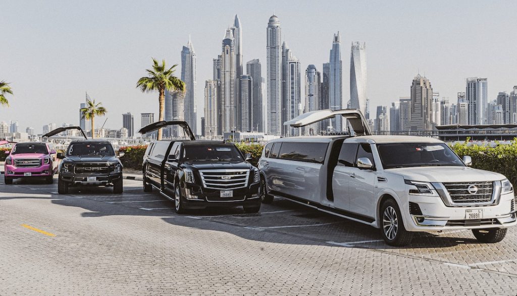 Glitz on wheels: a deluxe chauffeured ride for special occasions