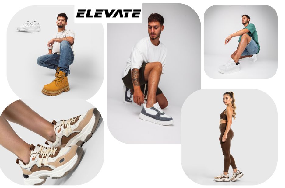 נעליים עקביות להליכה נינוחה וגבוהה נעליים עקביות להליכה נינוחה וגבוהה