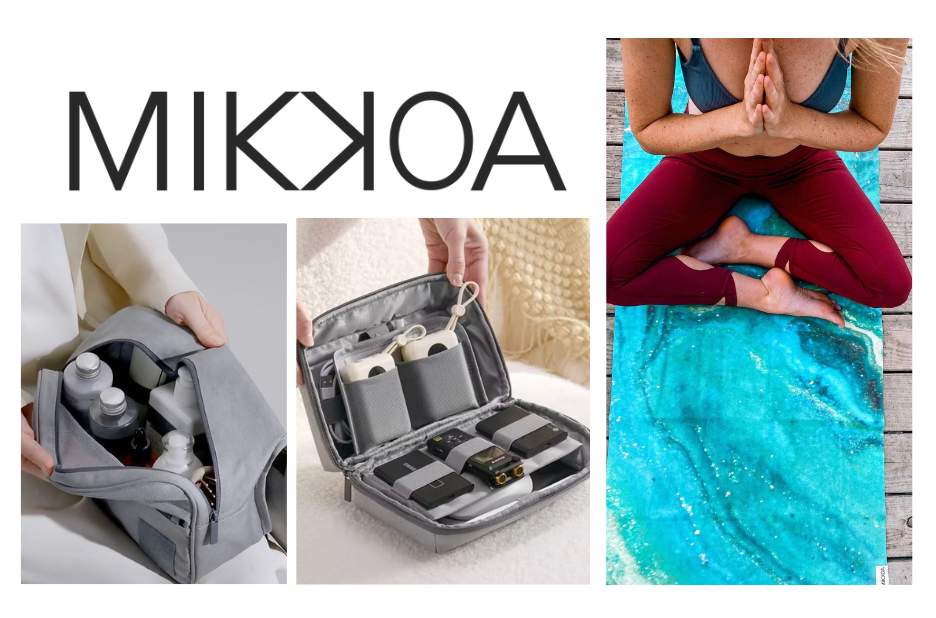 Effortless yoga on the road with a compact mat Effortless yoga on the road with a compact mat