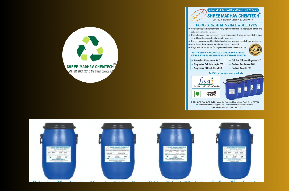 Choosing safe minerals for water treatment and packaging Choosing safe minerals for water treatment and packaging