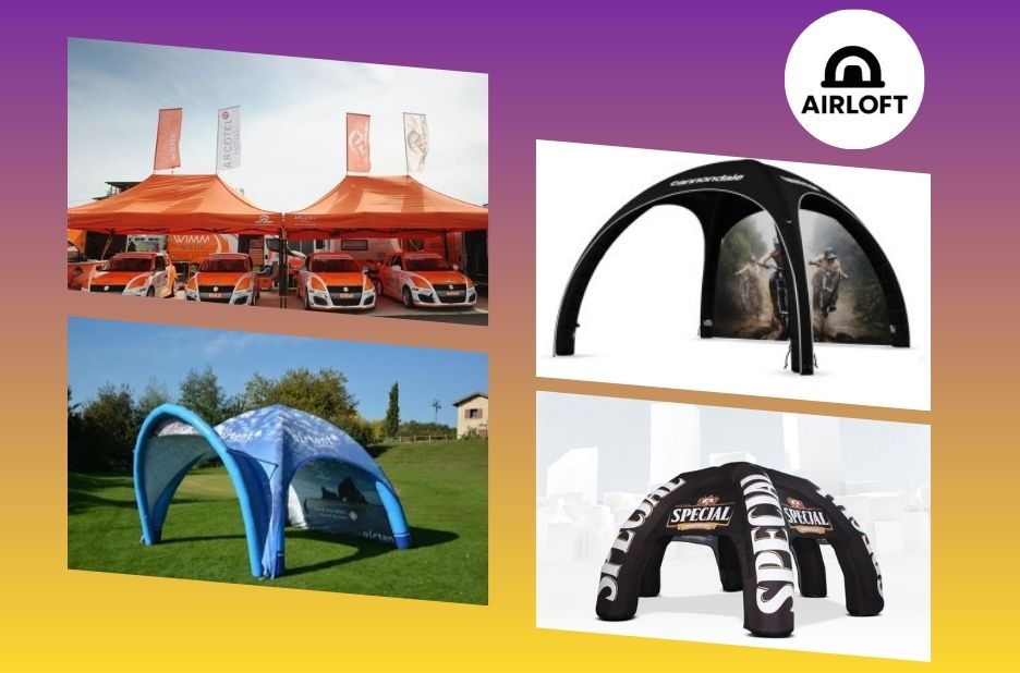 Durable outdoor shelter for events and exhibitions Durable outdoor shelter for events and exhibitions
