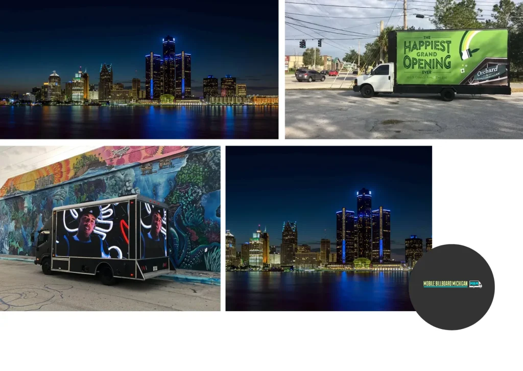 Digital Billboard Truck Detroit – Mobile LED Advertising for Maximum Brand Exposure