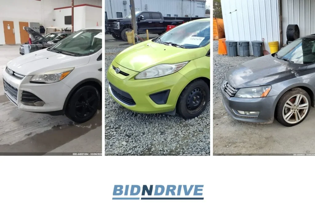 Top Salvage Car Auctions to Find Damaged Vehicles for Repair, Rebuild, or Parts