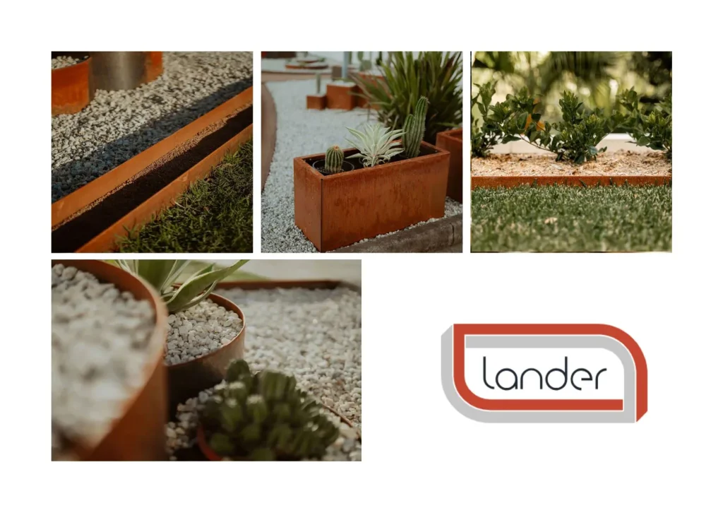 Durable Steel Garden Edging for a Sleek and Lasting Garden Border