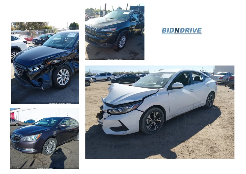 Find Crashed Cars for Auction to Rebuild, Repair, or Resell at Great Prices