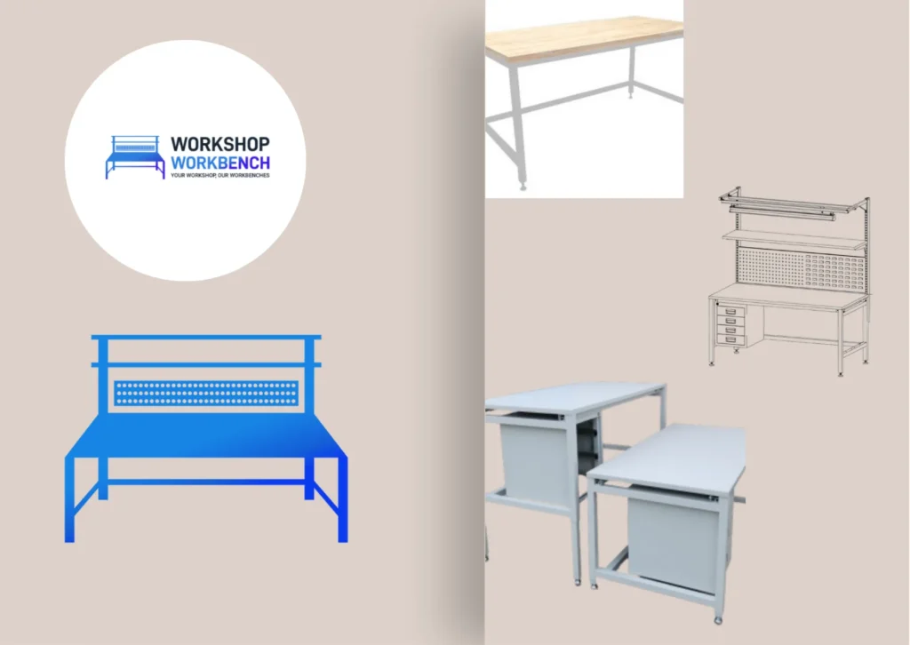 Heavy-Duty Industrial Workbench for Durable and Reliable Workshop Performance
