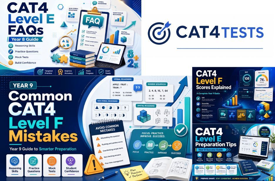 CAT4 Level E Practice Questions: Boost Reasoning and Build Exam Confidence with Cat4tests CAT4 Level E Practice Questions: Boost Reasoning and Build Exam Confidence with Cat4tests